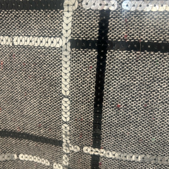 Rafe Y2K Tweed Plaid Sequin Hobo Shoulder Bag - Picture 2 of 7